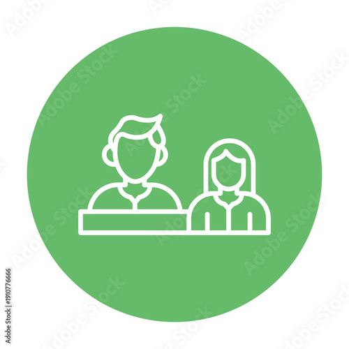 Job Interview Vector Icon