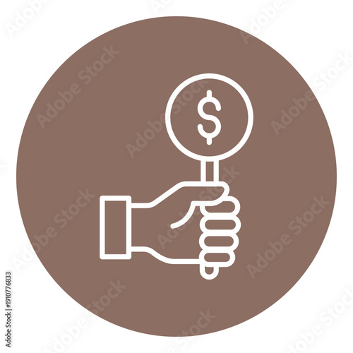 Maximum Bid Vector Icon