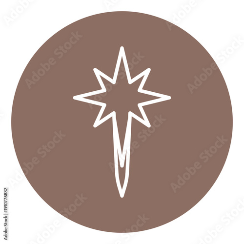 Star Of Bethlehem Vector Icon