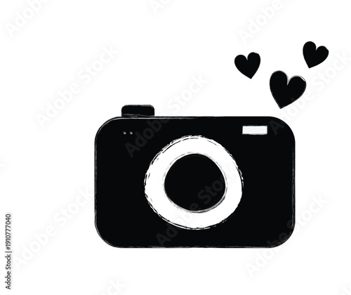 Camera icon set. Photo camera in flat style. photo camera sign and symbol. Set of camera icon Vector illustration. Eps 10