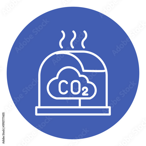 Greenhouse Gases Vector Icon