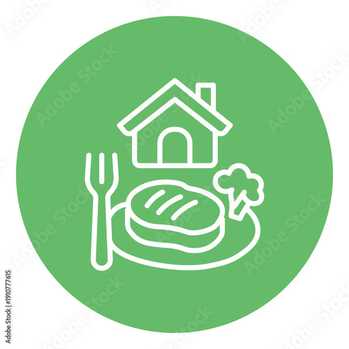 Homemade Food Vector Icon