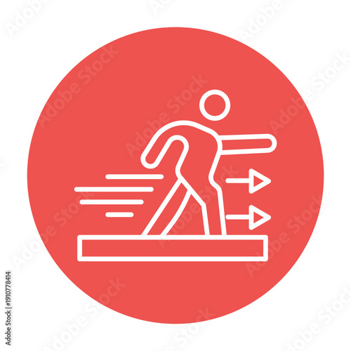 Moving Forward Vector Icon