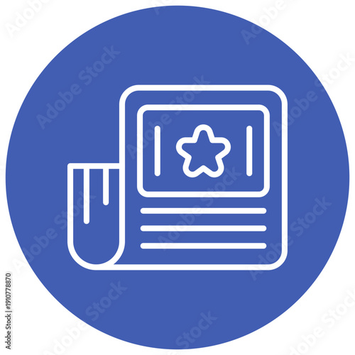 Feature Story Vector Icon