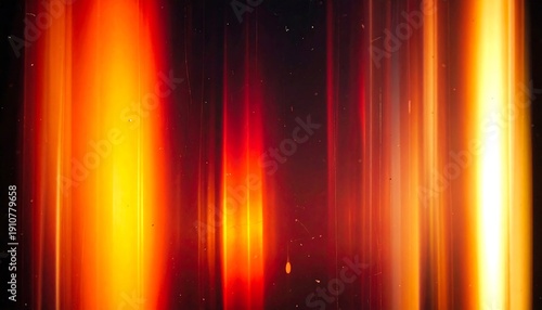 Abstract Dynamic Warm Light Streaks Flow