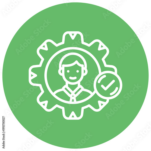 Identity Management Vector Icon