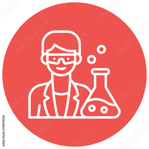 Scientist Vector Icon