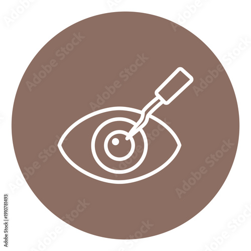 Cataract Surgery Vector Icon