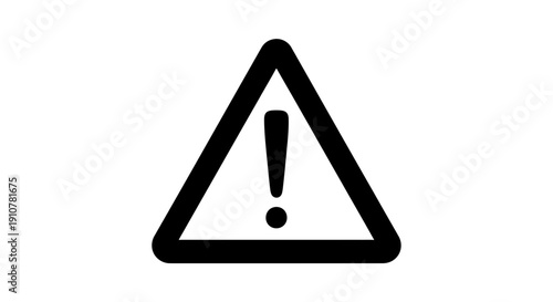warning triangle warning sign