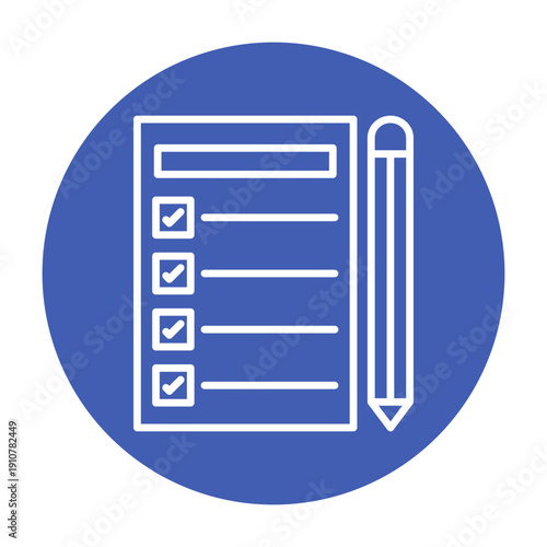 Application Form Vector Icon