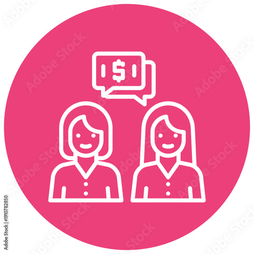 Backroom Bargain Vector Icon