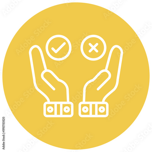 Decisiveness Vector Icon