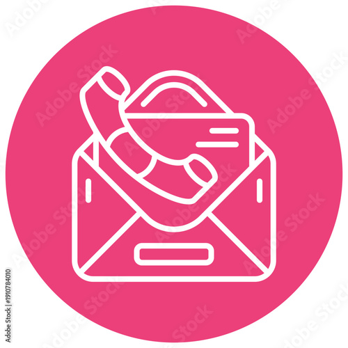 Email Us Vector Icon