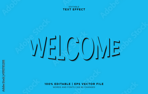 Editable vector text effect with good mood in a lively setting with editable elements.