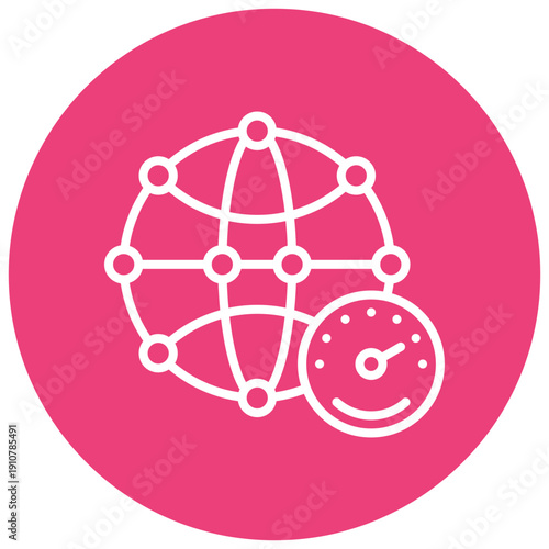 Network Speed Vector Icon