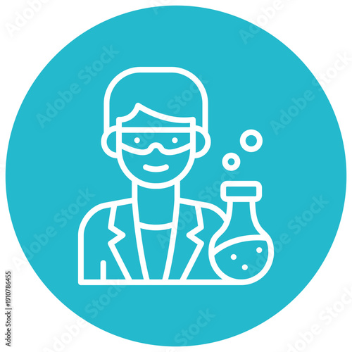 Scientist Vector Icon