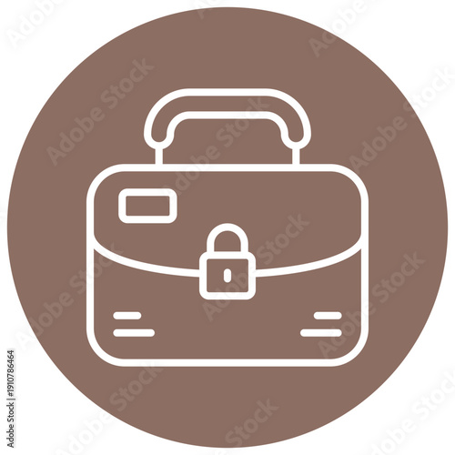Secret Briefcase Vector Icon