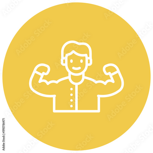 Self Confidence Vector Icon
