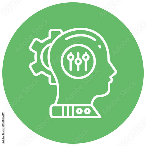 Self Control Vector Icon