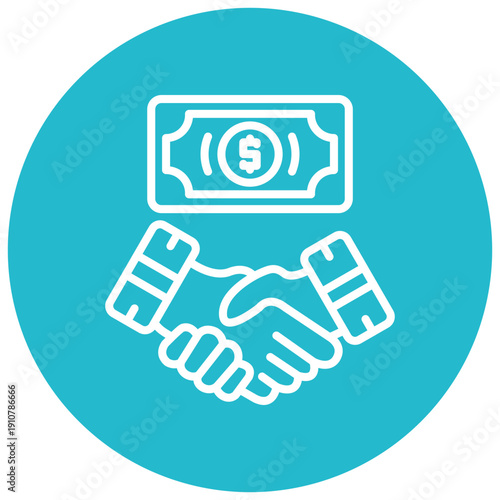 Shady Deal Vector Icon