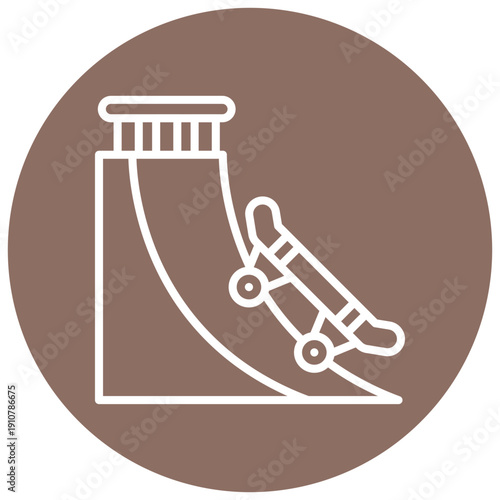 Skate Park Vector Icon