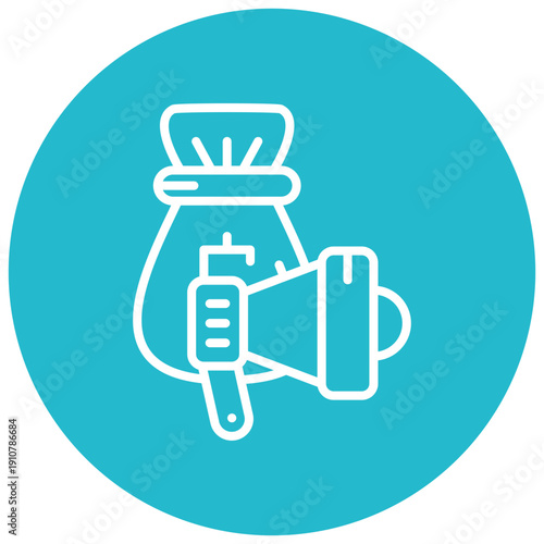 Sleazy Lobbyist Vector Icon