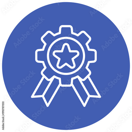 Tainted Badge Vector Icon