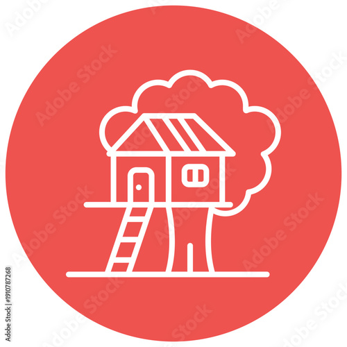 Treehouse Vector Icon