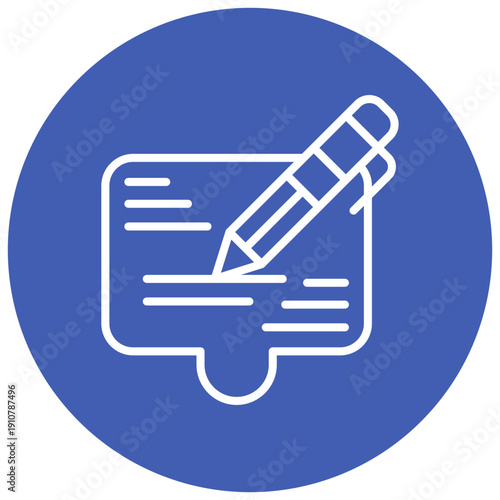 Write To Us Vector Icon