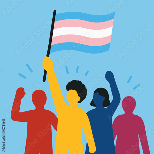 Trans Pride Celebration Banner