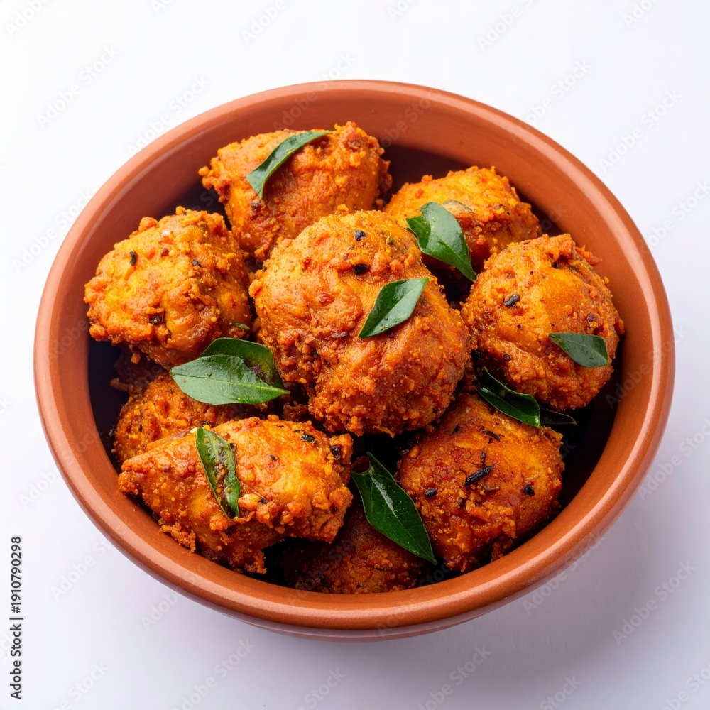Fototapeta premium Authentic South Indian Chicken 65