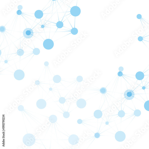 Vector futuristic tech pattern