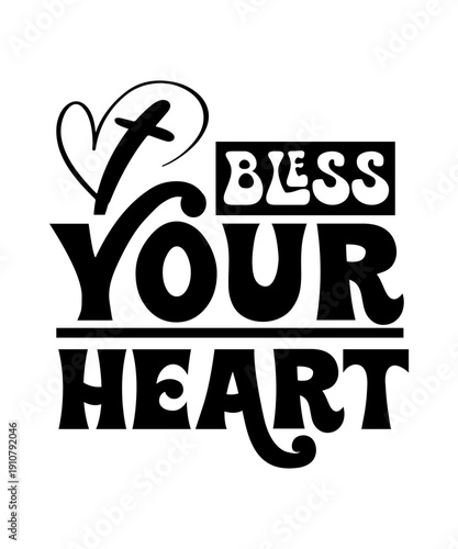 bless your heart svg