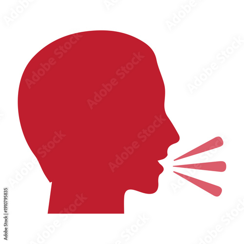 Speaking Person Icon