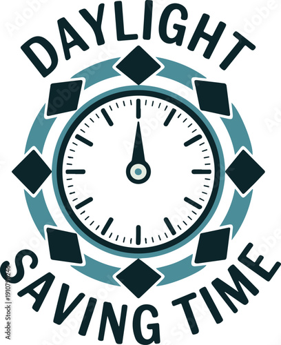 Daylight Saving Time Watch Illustration
