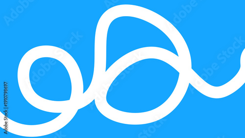 Organic Flowing Shapes Minimal Background