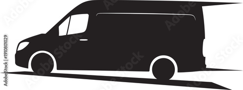 Delivery Van Silhouette – Motion
