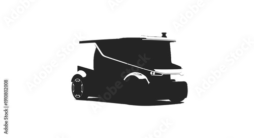 Remote Delivery Vehicle Silhouette – Mobility