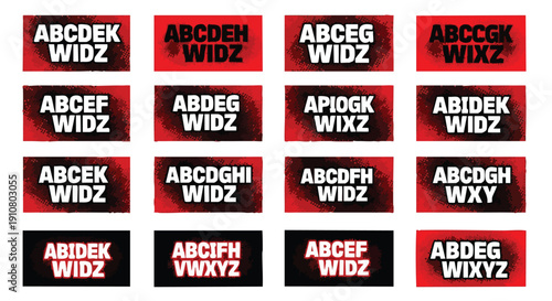 Graffiti Alphabet Letters. Spray Paint Font. Urban Art Style.