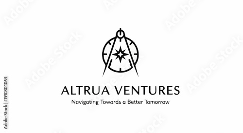 Altrua Ventures Logo Design Element.