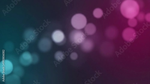 Duotone Glow Seamless transition between two primary colors with bokeh effect.