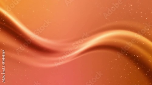 Seamless Horizon Horizontally flowing warm color fields with a tranquil, repeating motion.