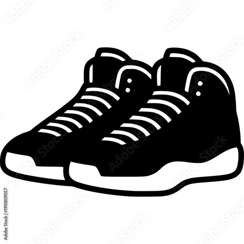 A pair of basketball shoes footwear design