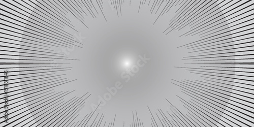 Comic style background with speed lines