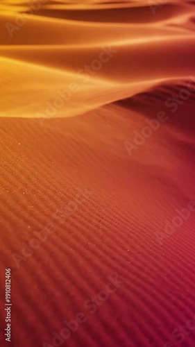 Subtle Sand Movement Gentle, almost imperceptible shifts in sand particles or patterns.