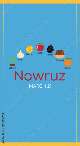 Celebrating Nowruz with traditional symbols and foods on March 31st