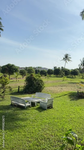 tree, park, travel, sky, nature, garden, landscape, trees, vacation, summer, grass, beach, city, path 