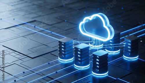 Cloud Computing Network Illustration