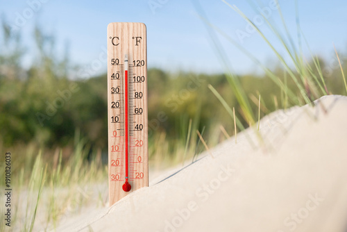Foto Hot summer day