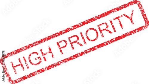 Red rubber office stamp label for document workflow and business approval process 6